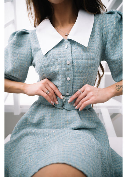 Dress "Charlotte" turquoise