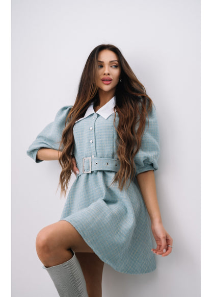 Dress "Charlotte" turquoise