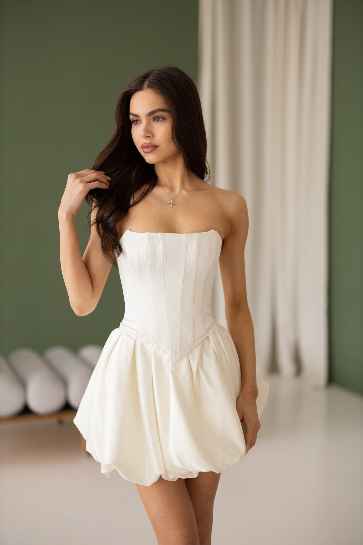 Suit "Elara" white – sijonas balta, nuotrauka 5