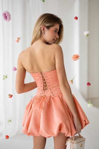 Set "Elara" peach – sijonas, nuotrauka 3