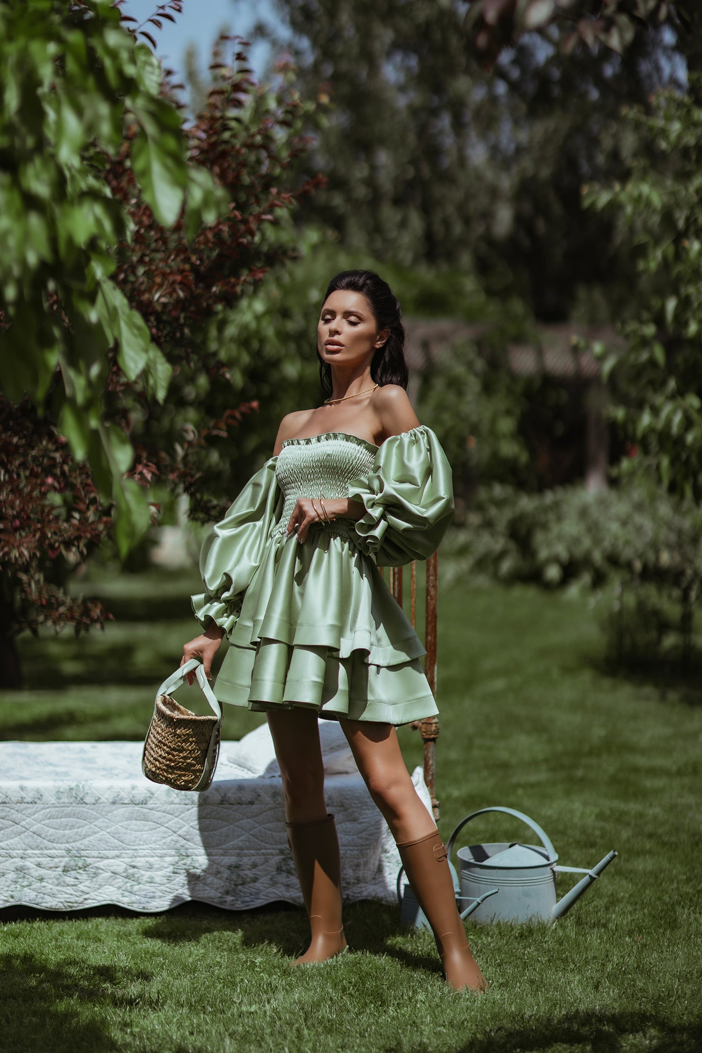 Dress “Olive Charm”