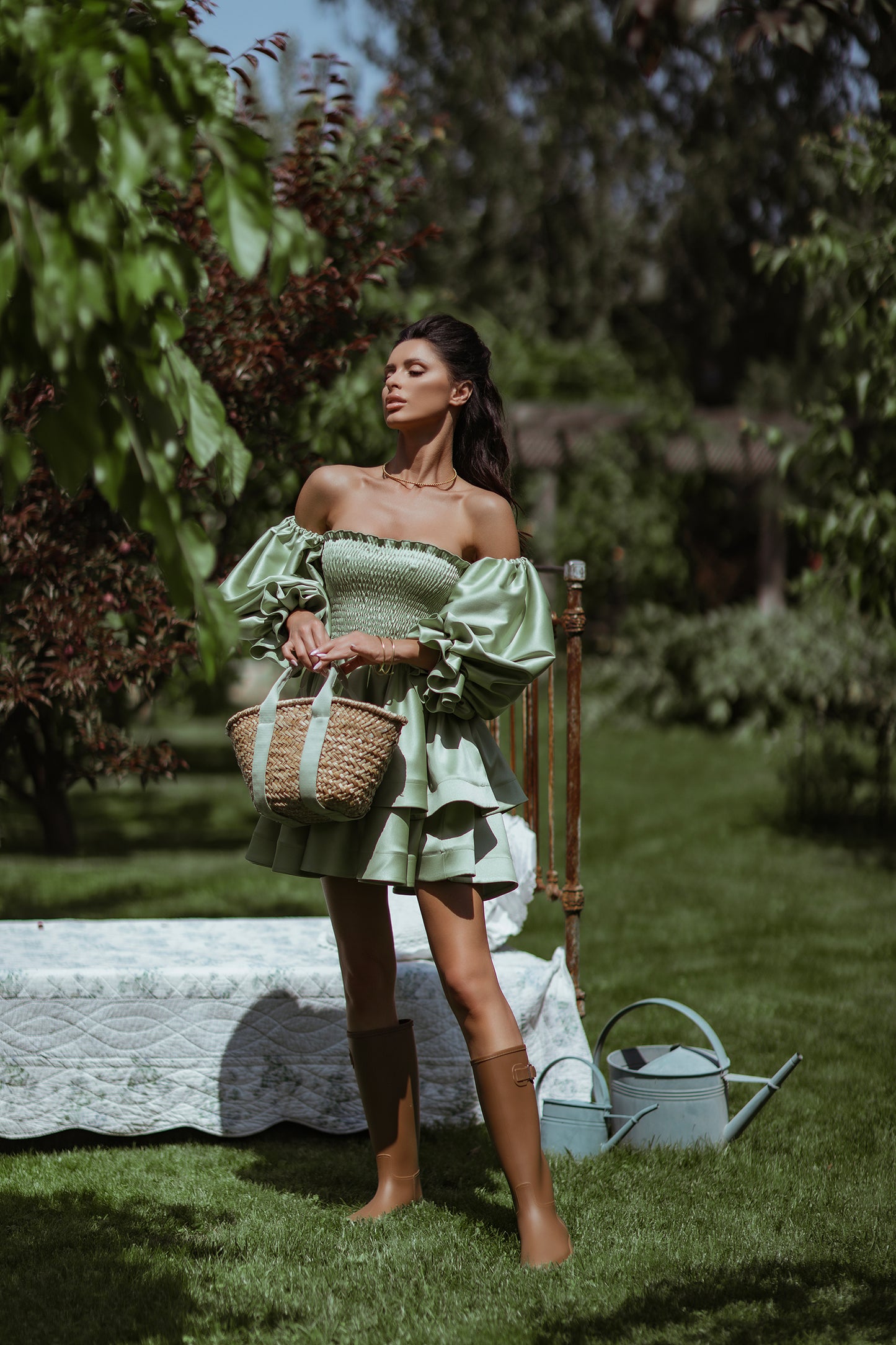 Dress “Olive Charm”