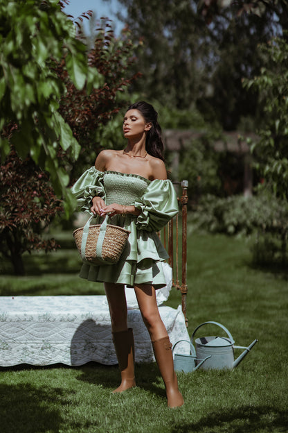 Dress “Olive Charm”