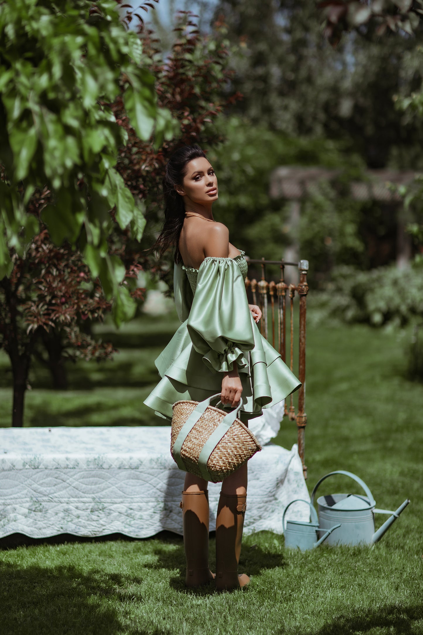 Dress “Olive Charm”