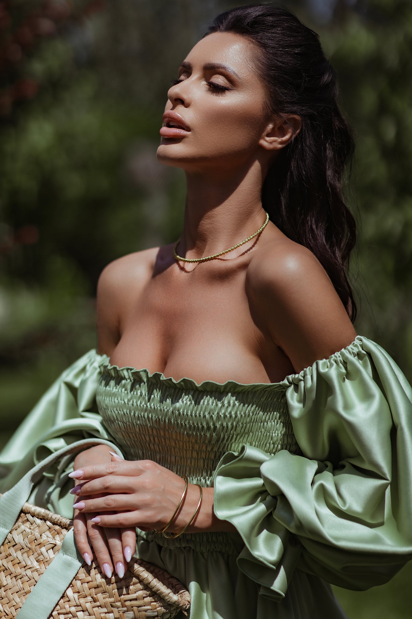 Dress “Olive Charm”