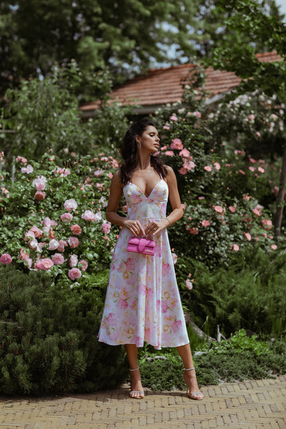 Dress “Pink Satin”