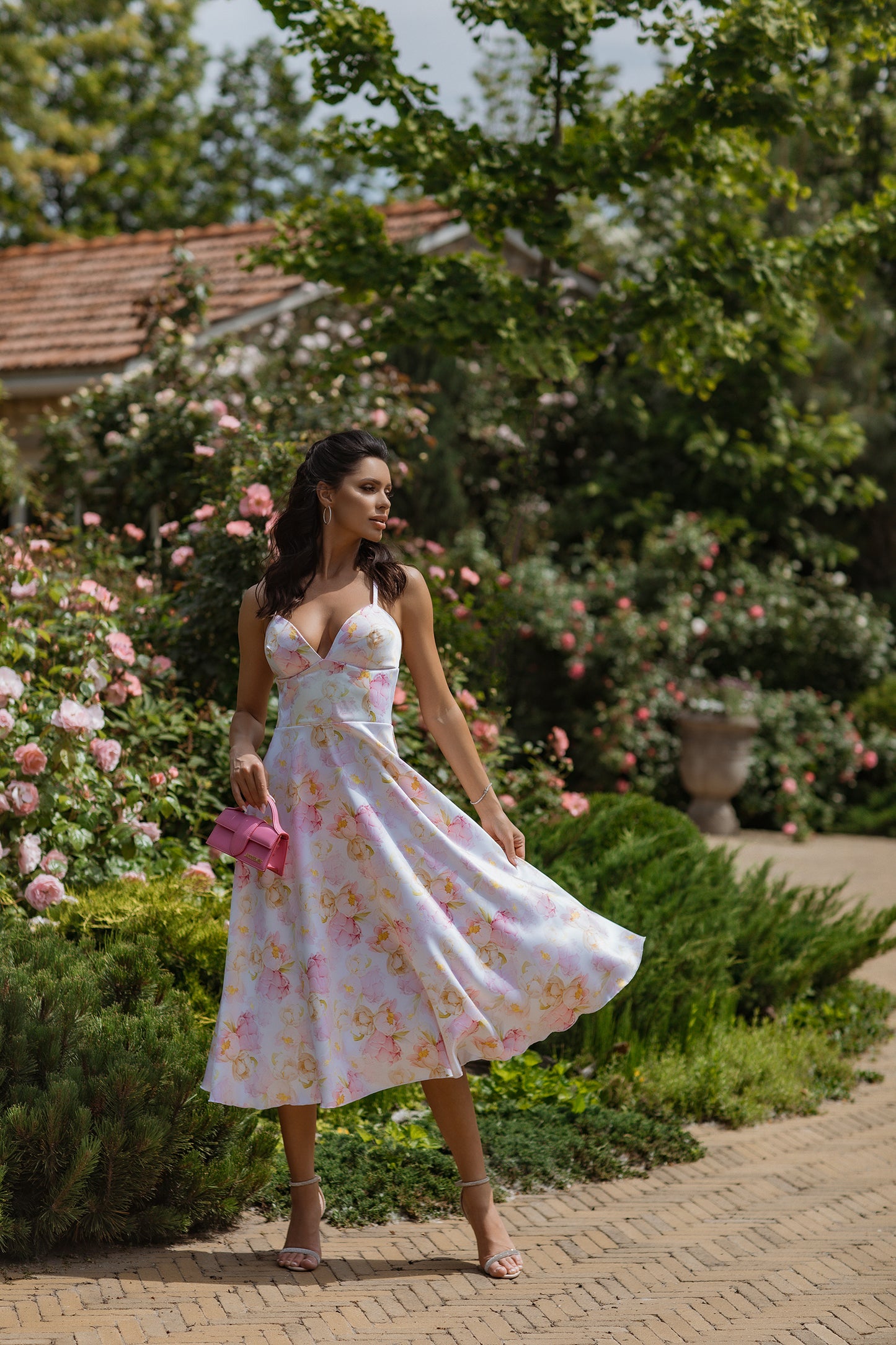 Dress “Pink Satin”