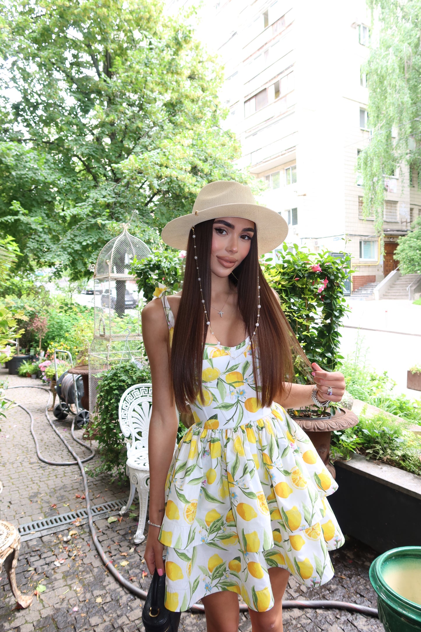 Dress "Jolie lemon"