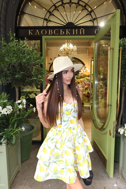 Dress "Jolie lemon"
