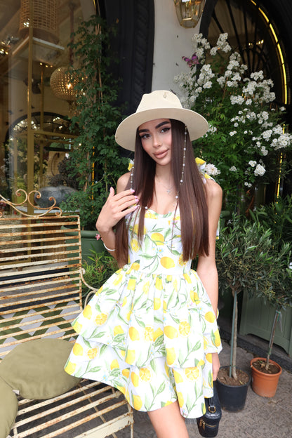 Dress "Jolie lemon"