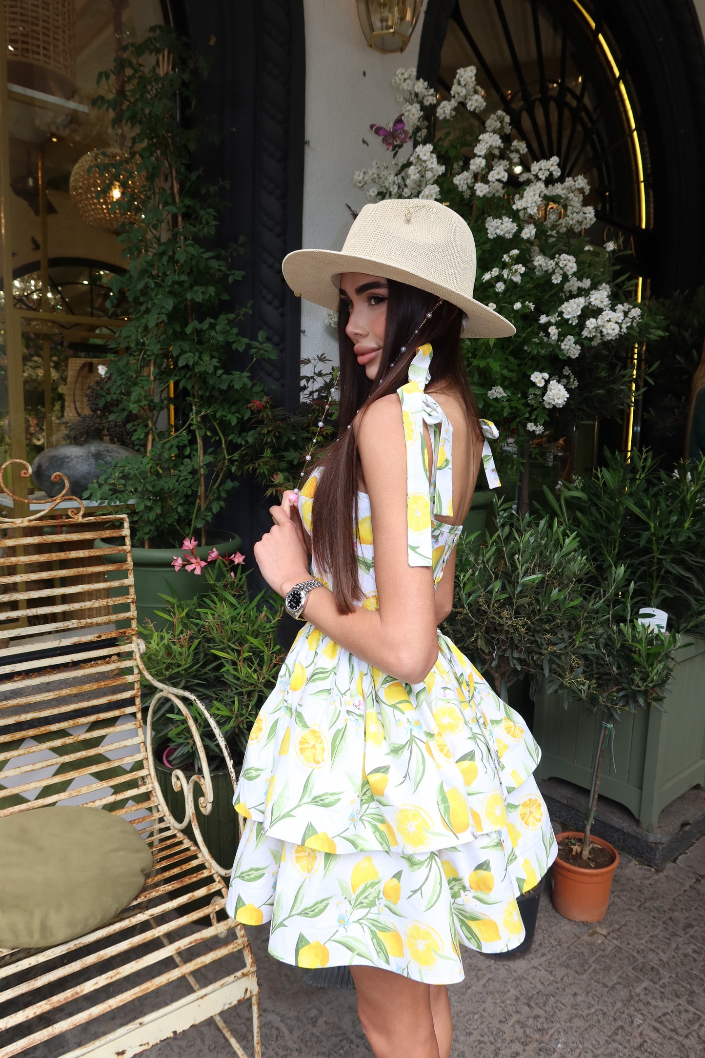 Dress "Jolie lemon"