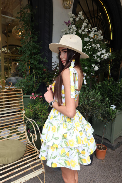Dress "Jolie lemon"