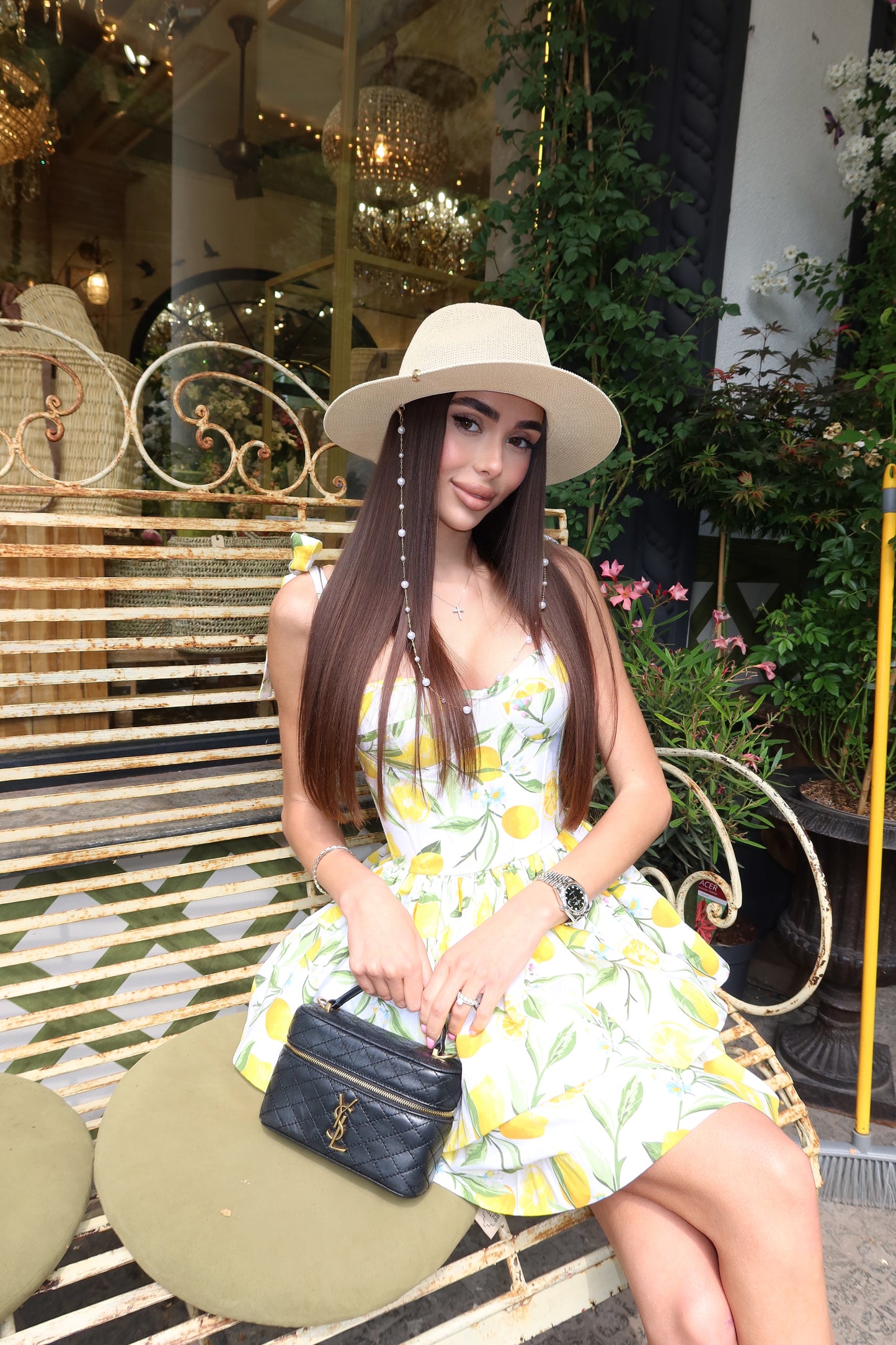 Dress "Jolie lemon"