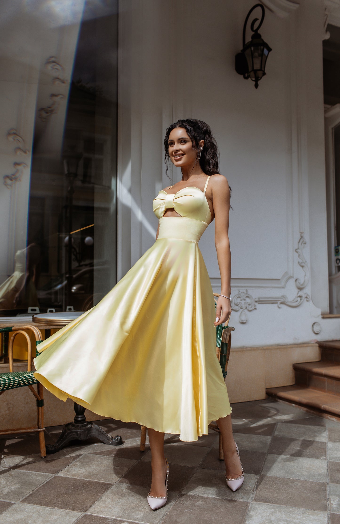 Suknelė „Estelle“ geltona