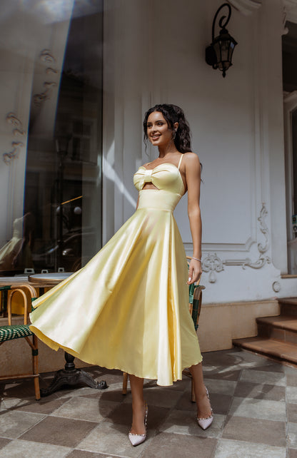 Suknelė „Estelle“ geltona