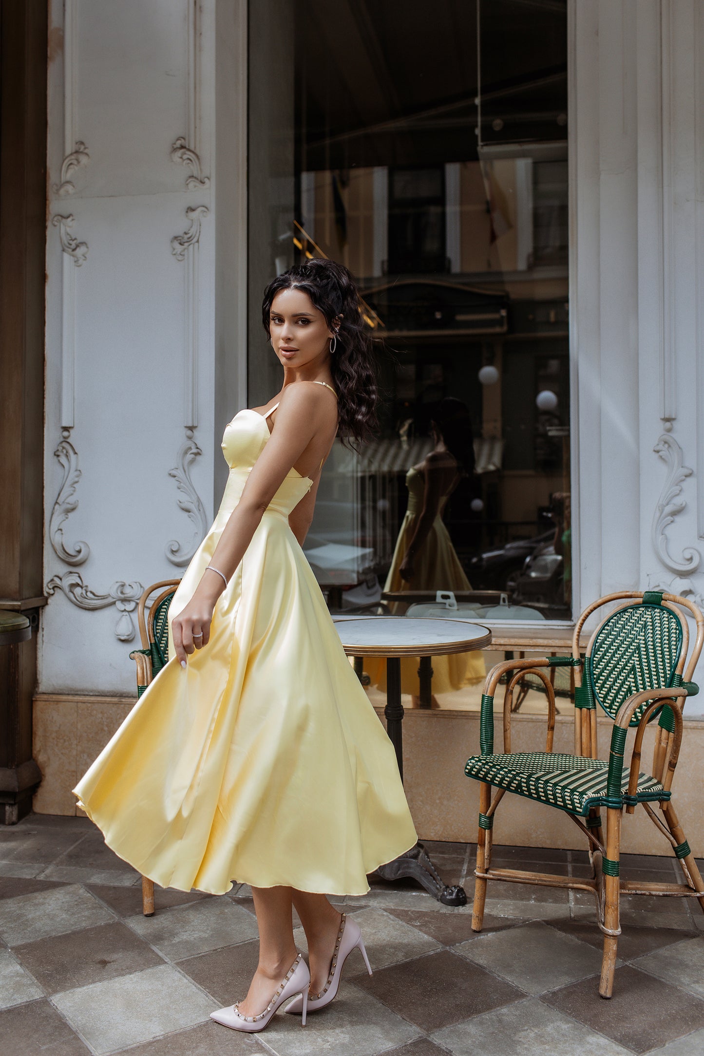Suknelė „Estelle“ geltona