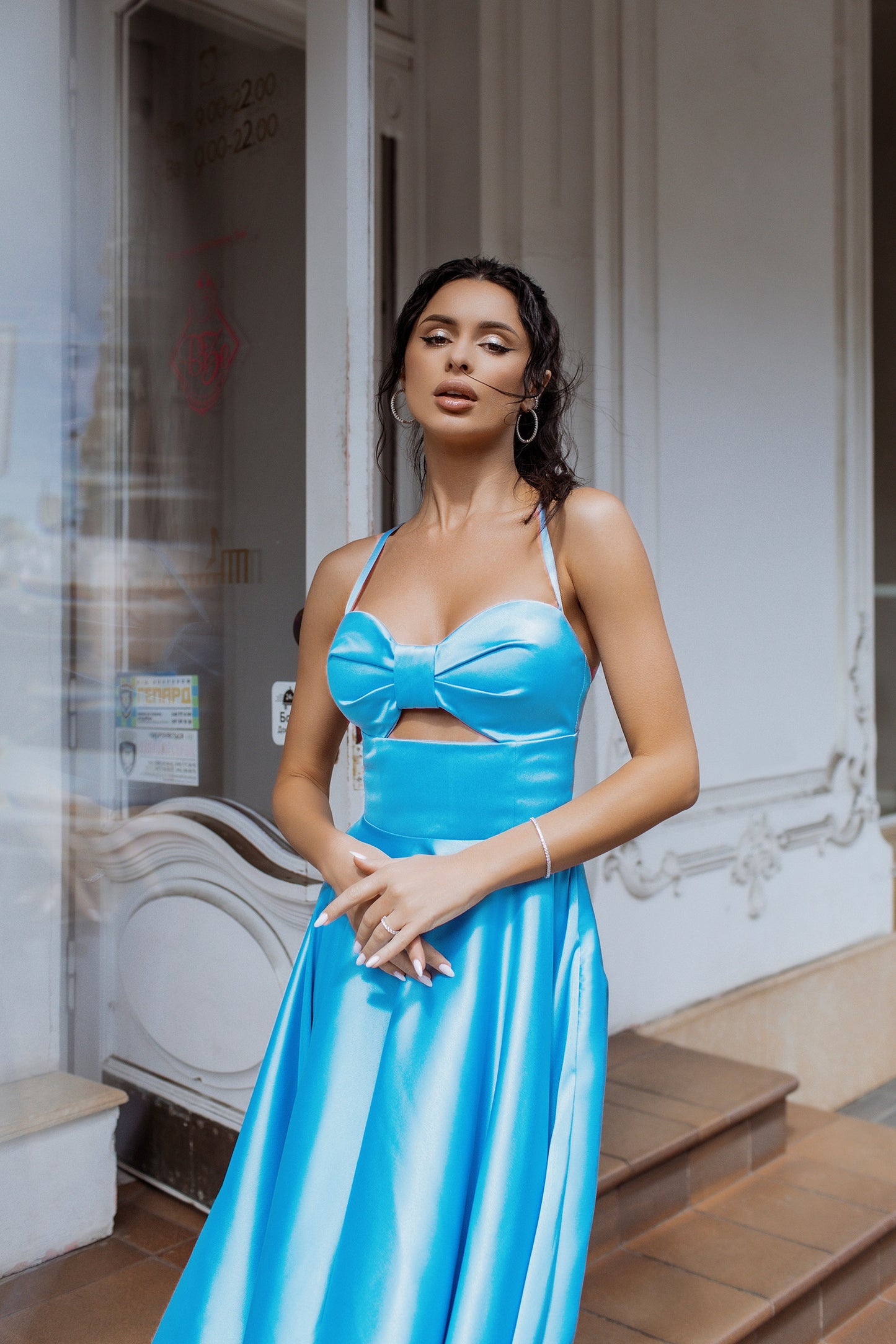 Dress "Estelle" blue