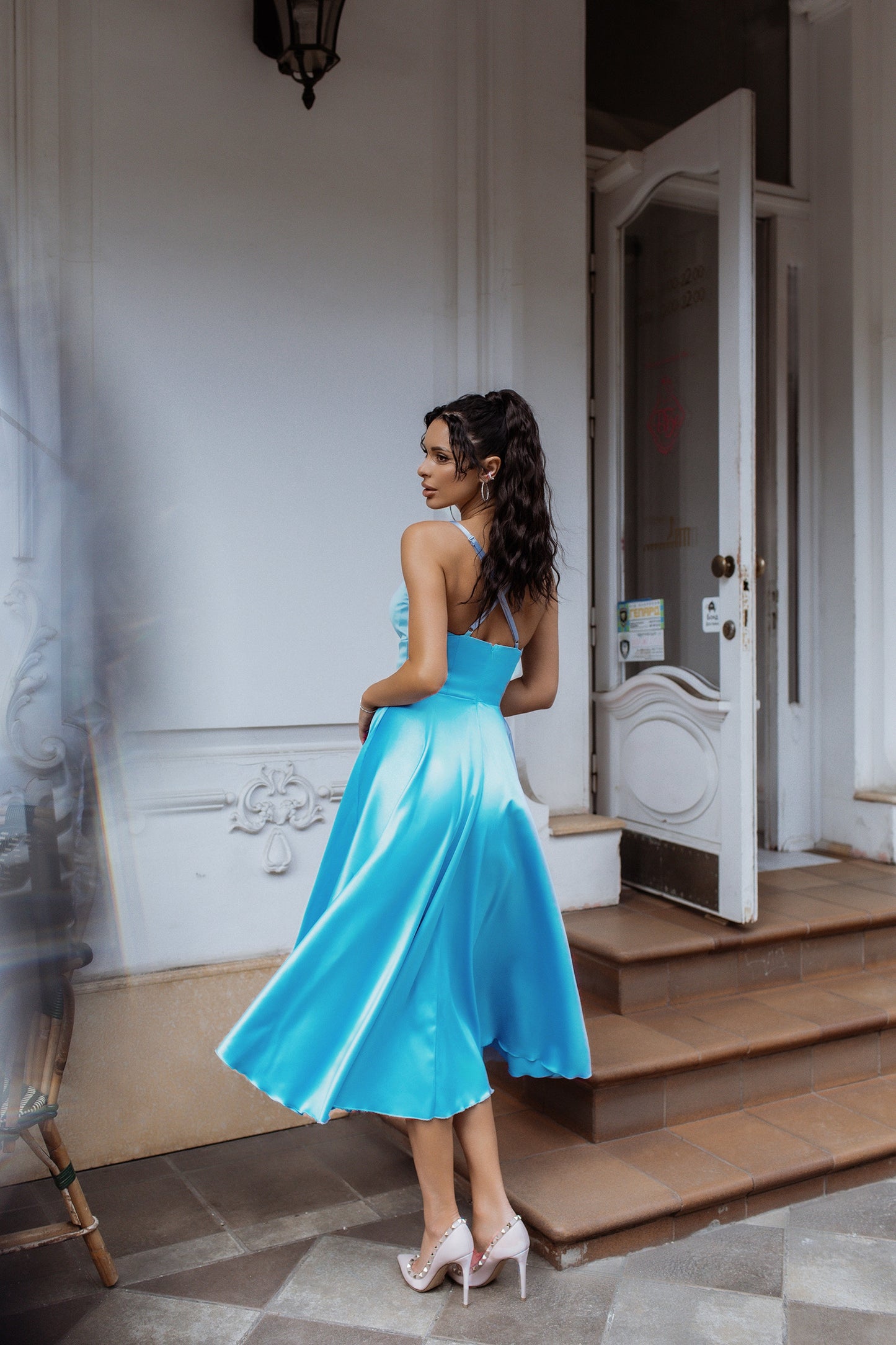 Dress "Estelle" blue