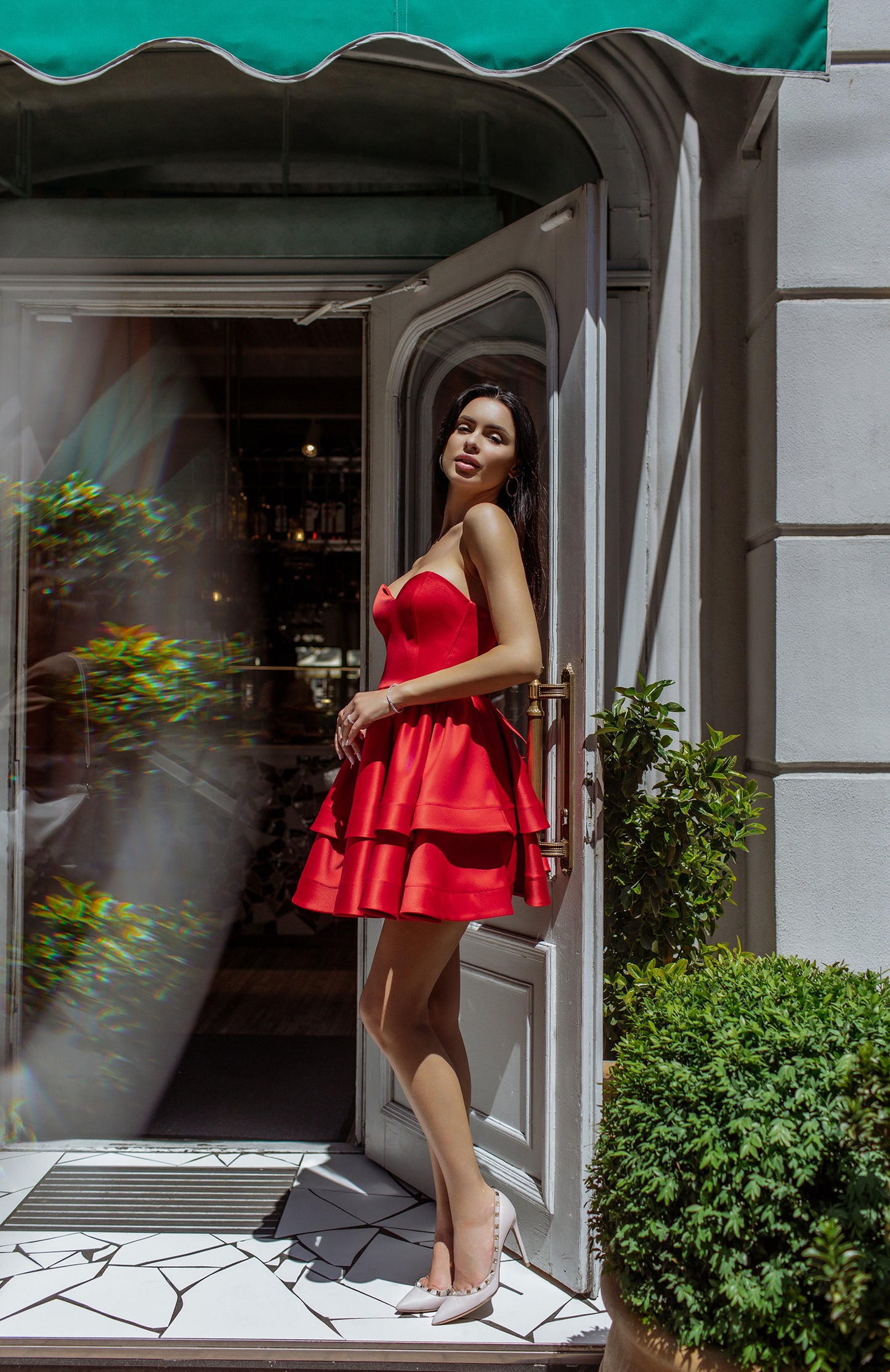 Suknelė "Melody red"