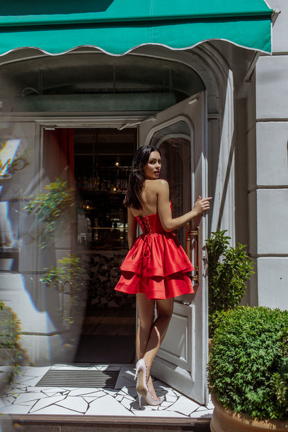 Suknelė "Melody red"