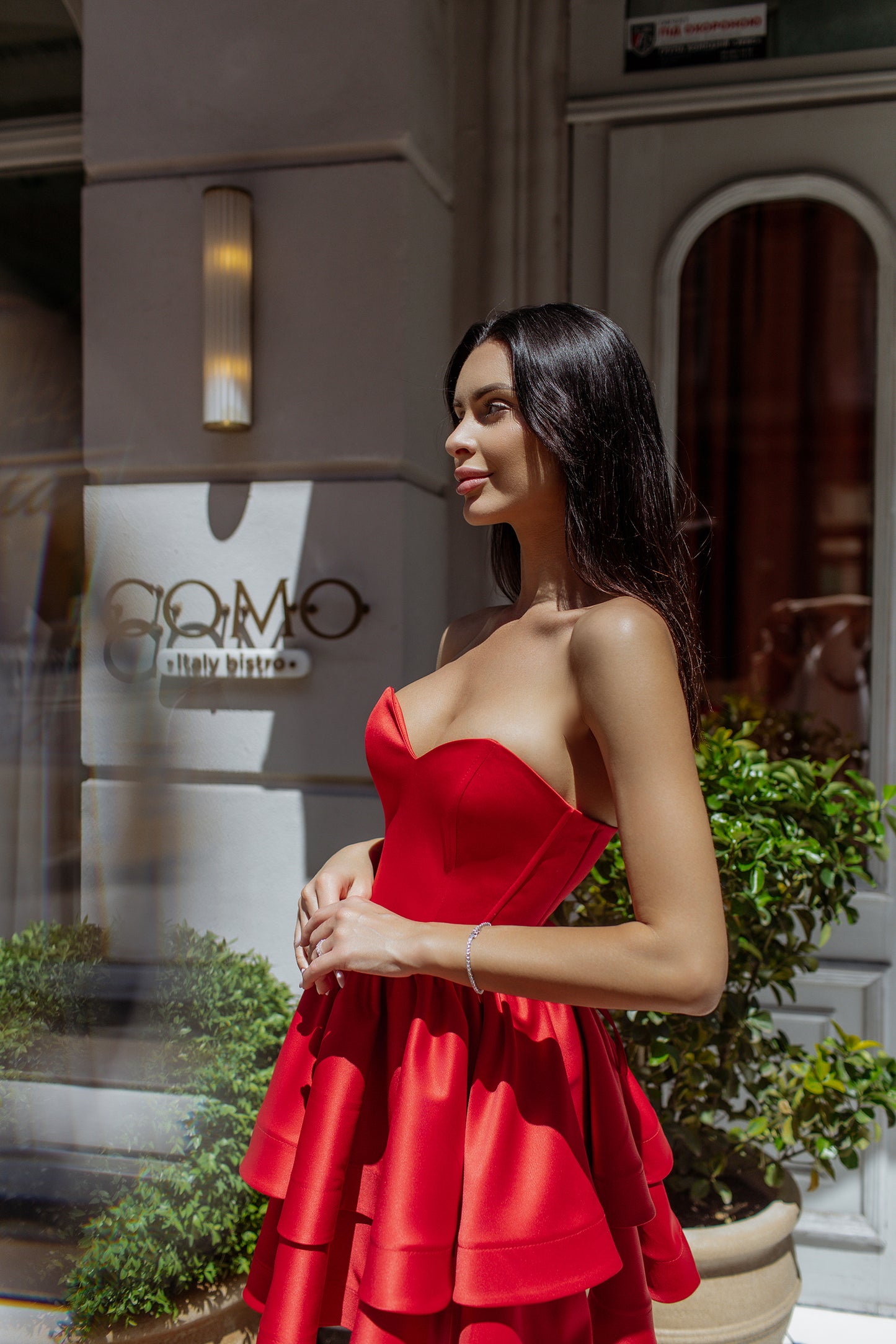 Suknelė "Melody red"