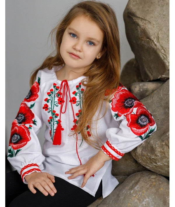 Vyshyvanka "Maky" for girls