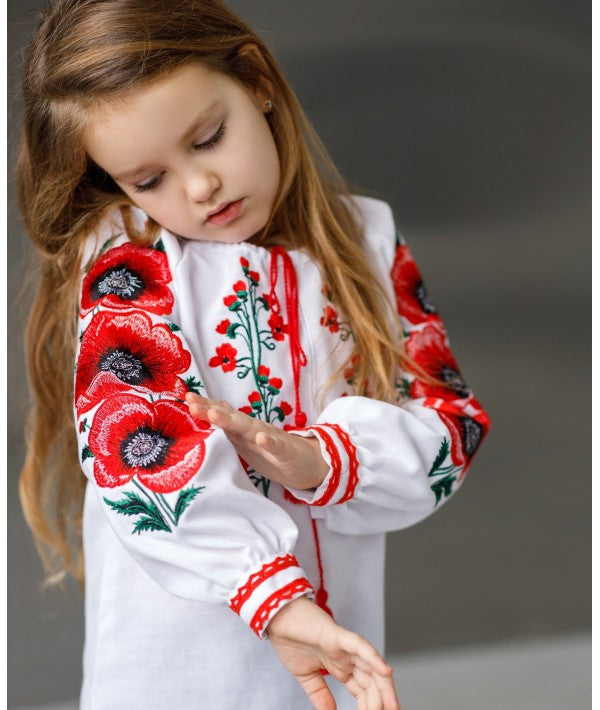 Vyshyvanka "Maky" for girls