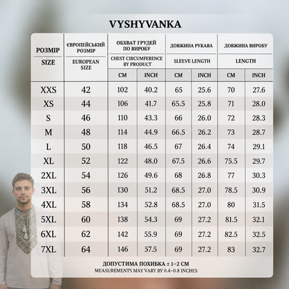 Vyshyvanka “Mykola” green