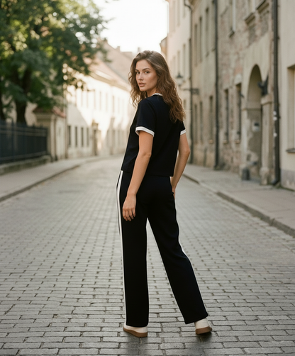 Suit "Camellia" black