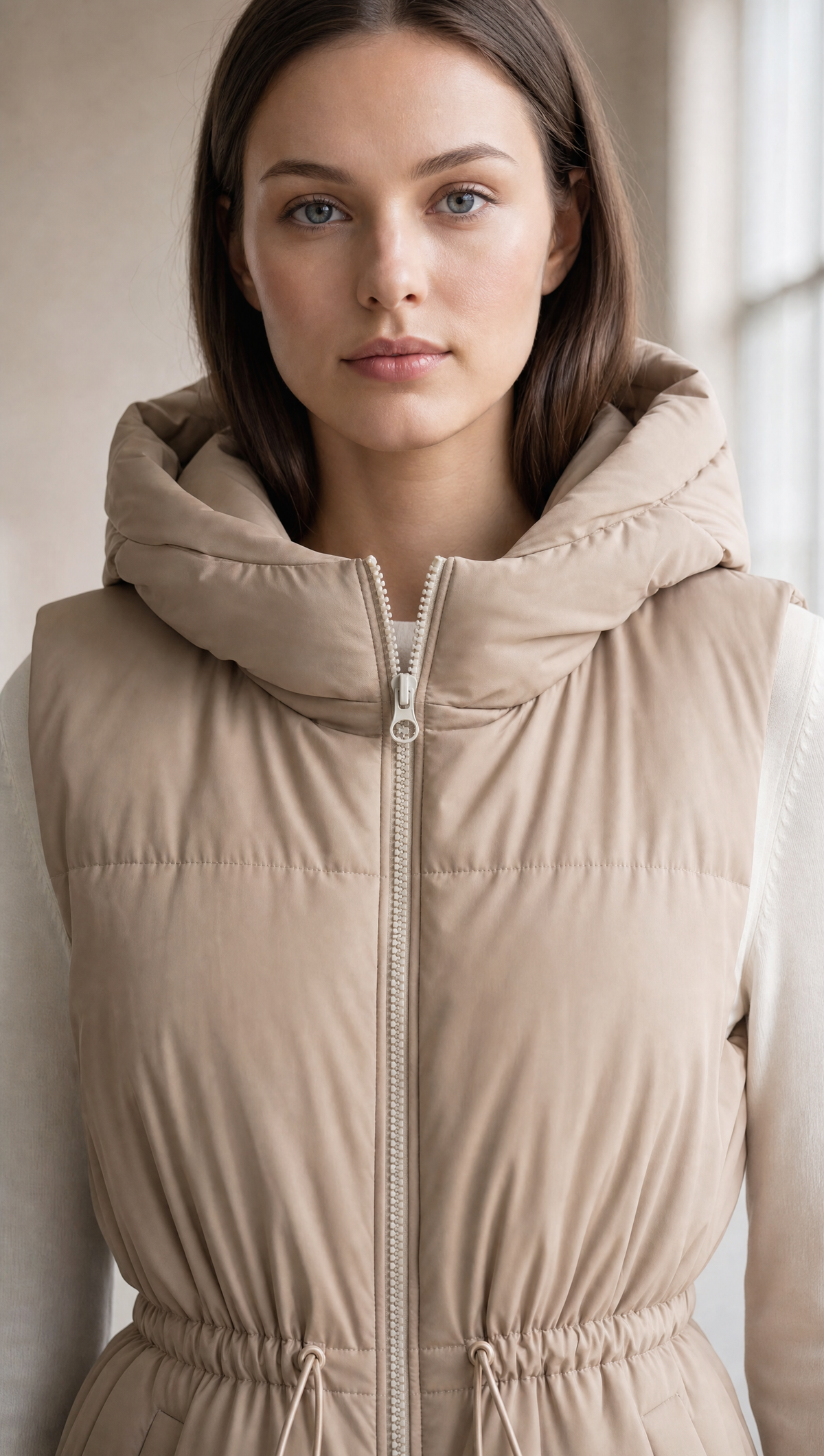 Vest "Isla" beige