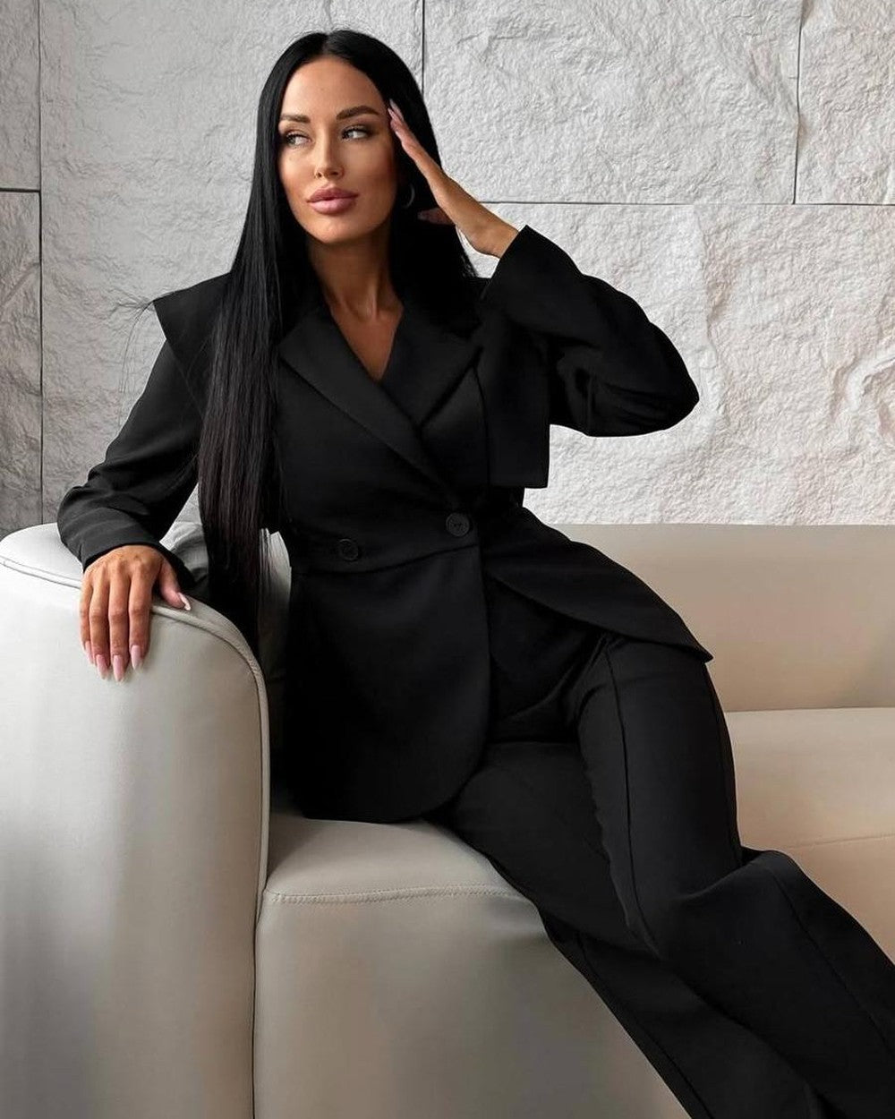 Anzug „Cristiana“ schwarz