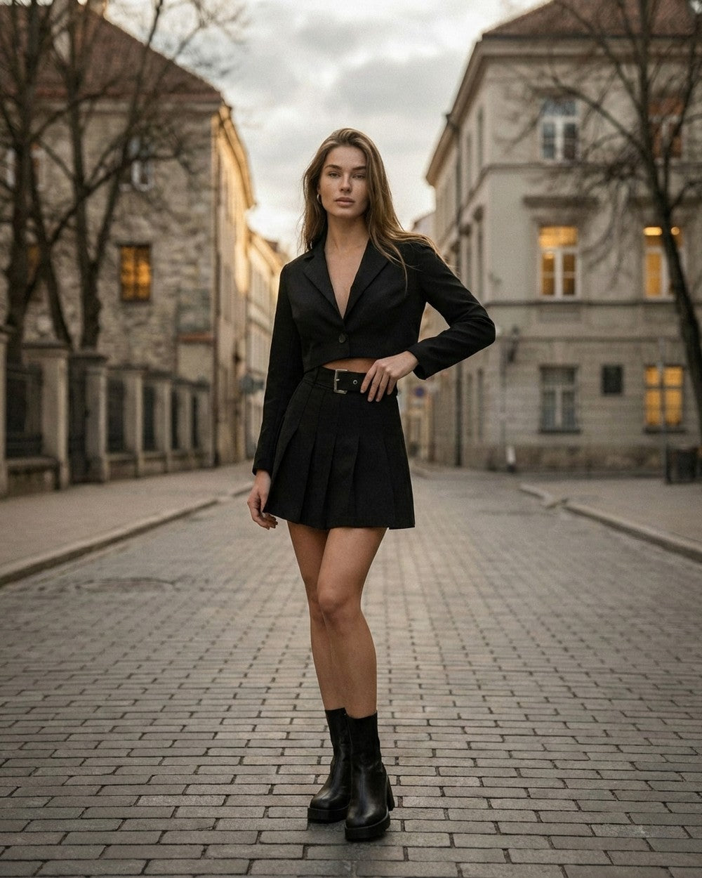Kostiumas „Miranda“ juodas