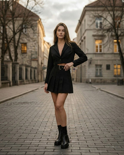 Kostiumas „Miranda“ juodas