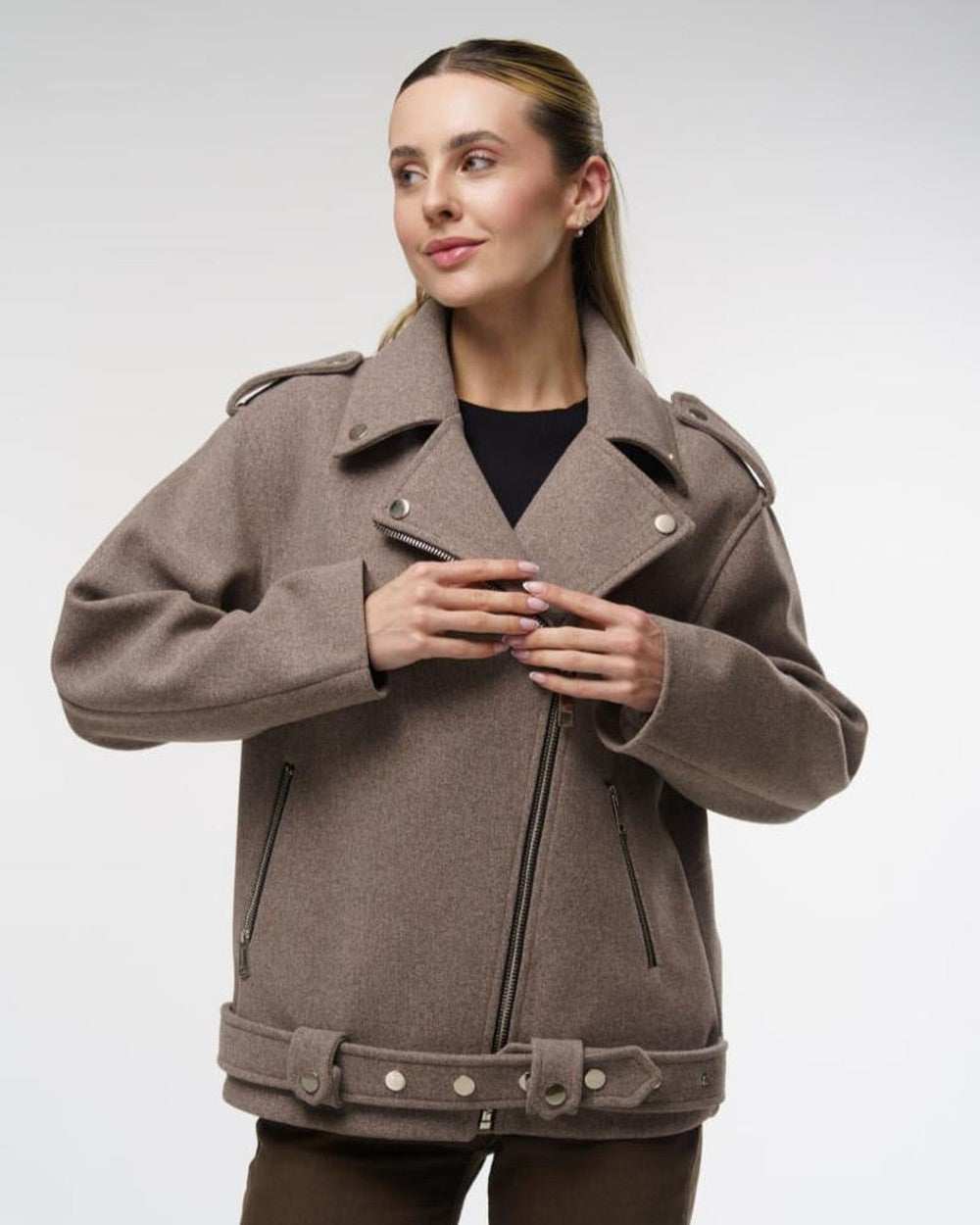 Striukė „short jacket 2“ – Rudas