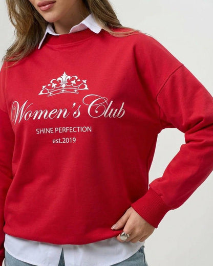 Sweatshirt «Womens club»