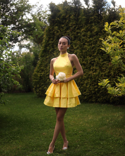 Kleid „Elegance“ gelb