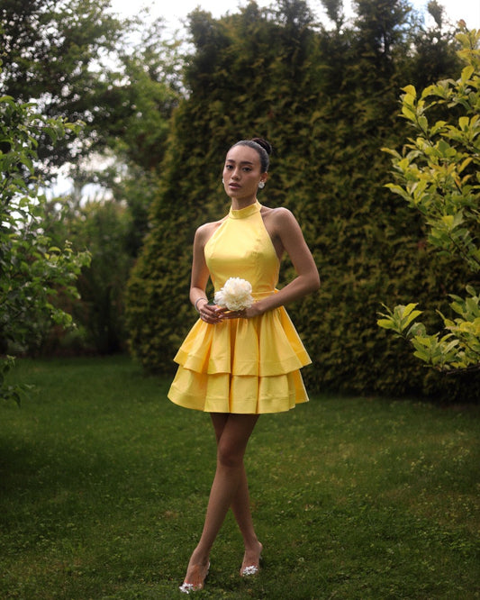 Suknelė „Elegance“ geltona