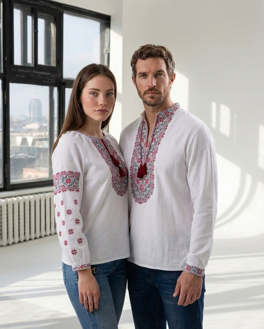 Šeimos rinkinys „Nazar & Azaria“ raudona