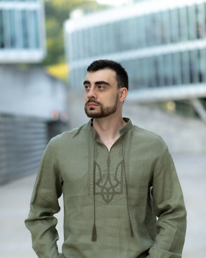 Wyschywanka „Patriot“ khaki