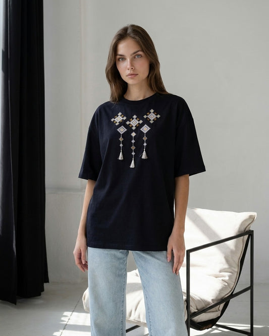 T-shirt "Romb" oversize