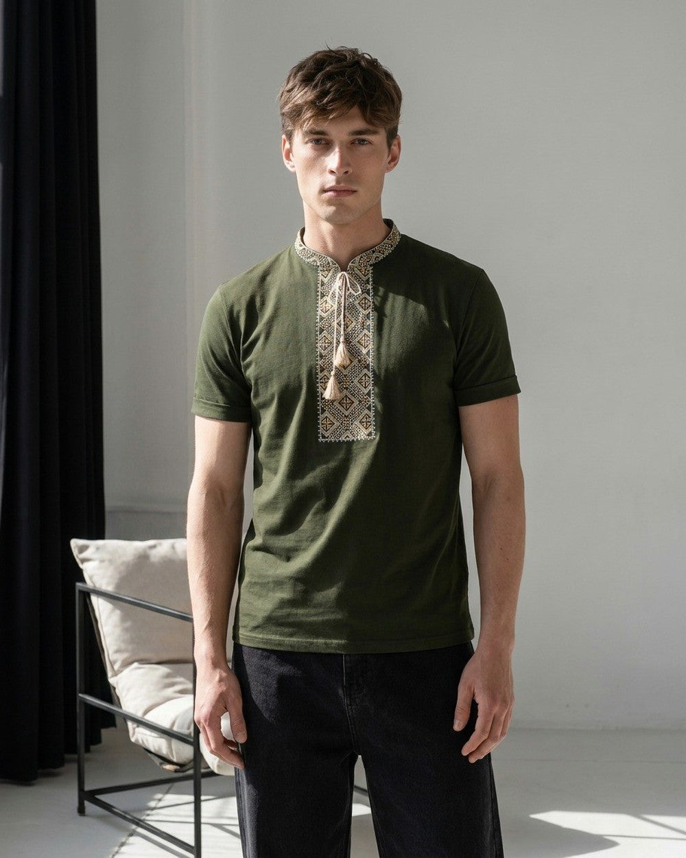 T-Shirt „Kozatska“ khaki