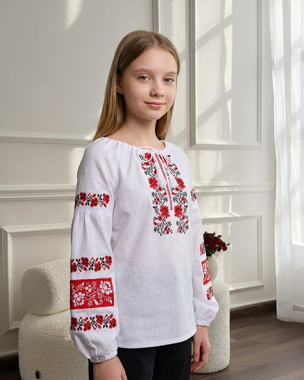 Vyshyvanka "Margaryta" girl