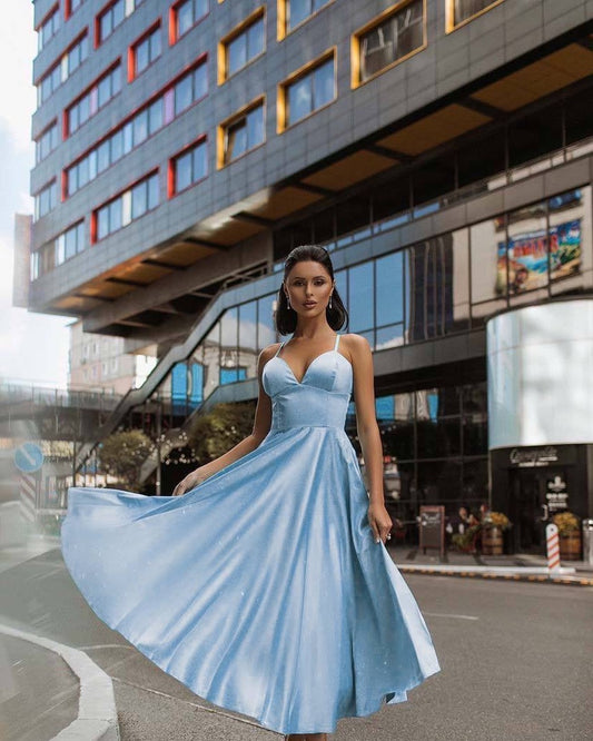 Dress "Celestia blue"