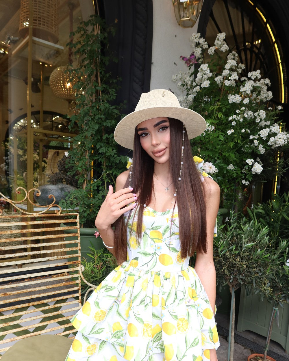 Dress "Jolie lemon"