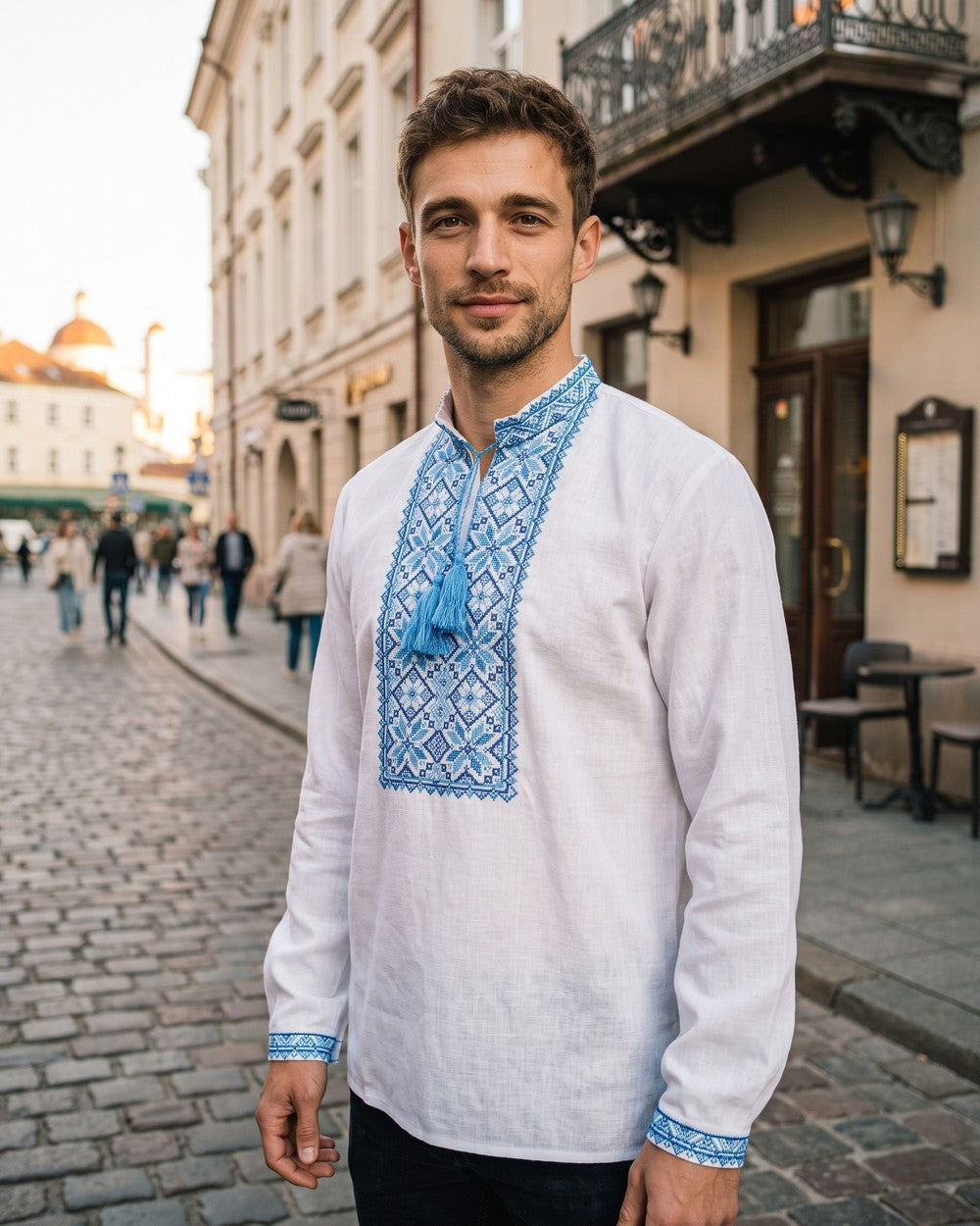 Vyšyvanka „Rodovid“ mėlyna
