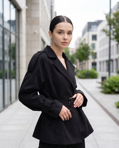 Trench "Lesya" black