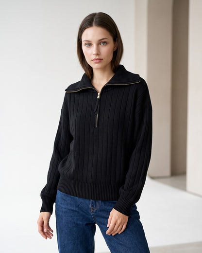 Sweatshirt "Chloe" black