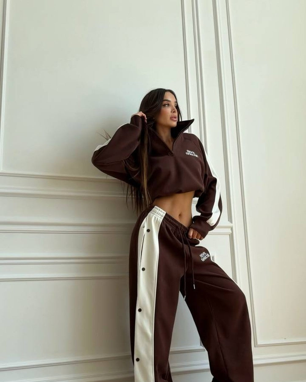 Sport suit "Nola" chocolate