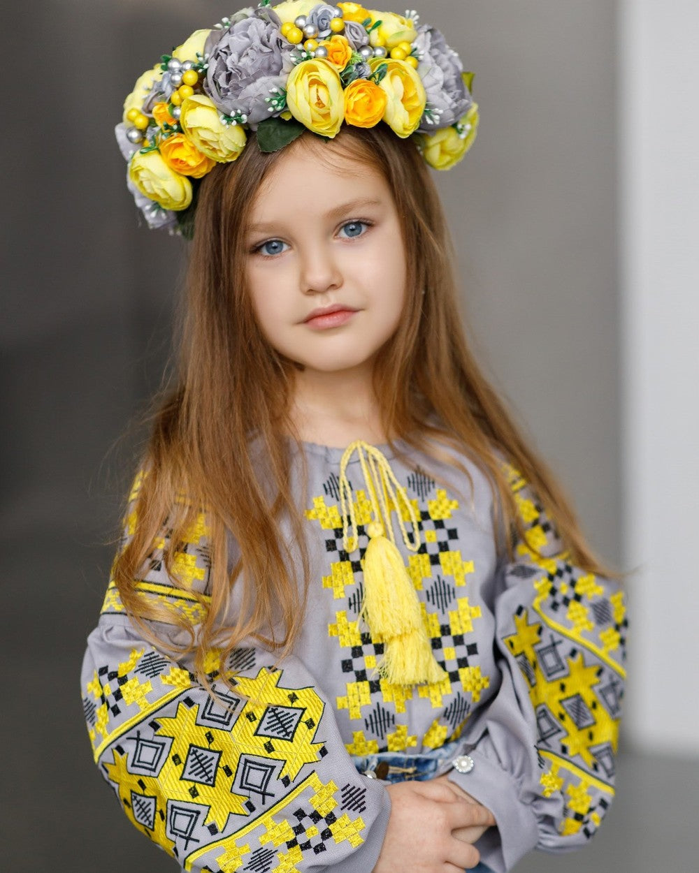 Vyshyvanka "Geometriya" for girls