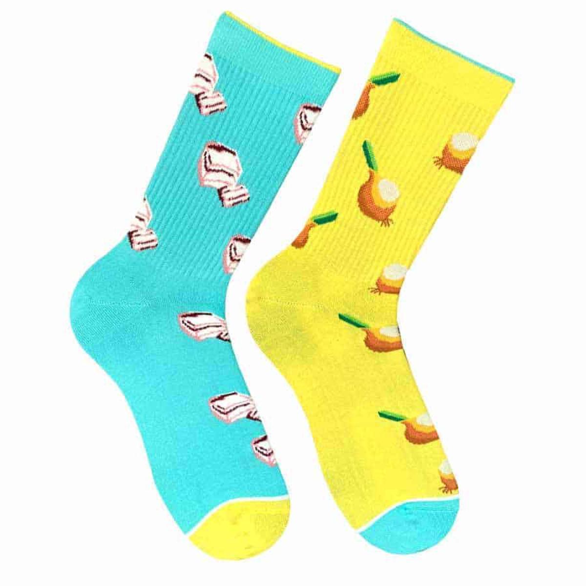 Socks “Salo & tsybulia”